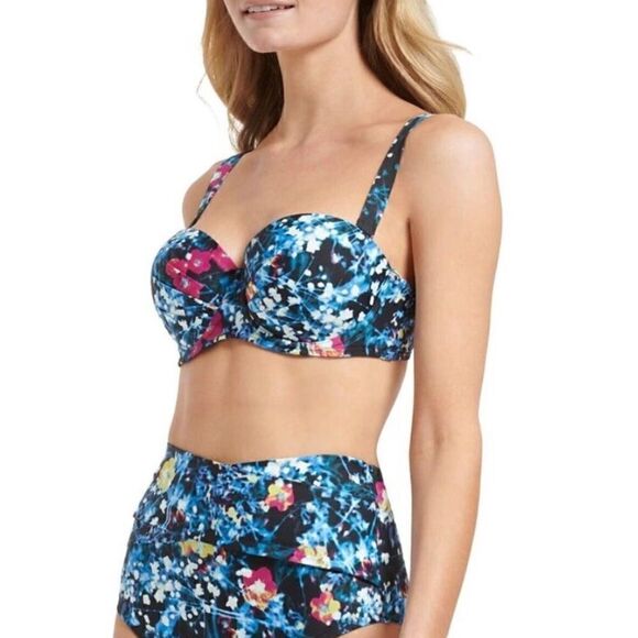 Calvin Klein Women Standard Balconette
Sweetheart Neckline Bra Black Poppy New - Picture 8 of 14